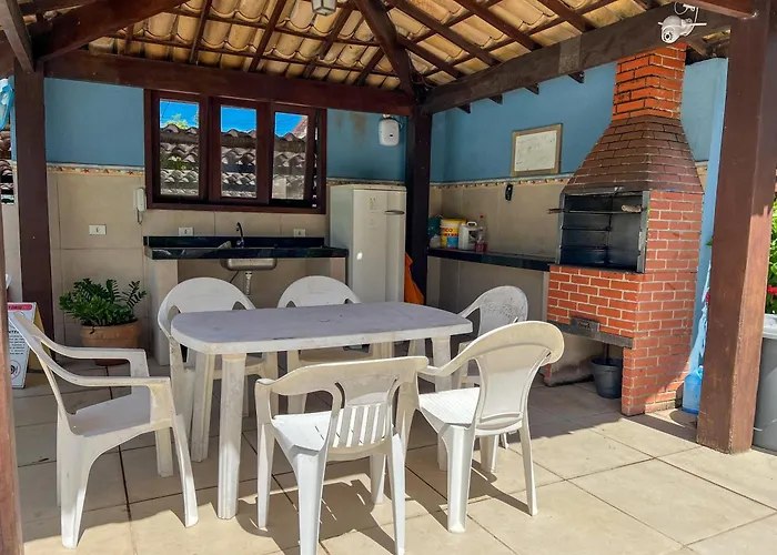 550M Da Praia; 2 Quartos; Wifi 300Mbs; Piscina; Churrasqueira; Estacionamento Gratuito 1 Carro