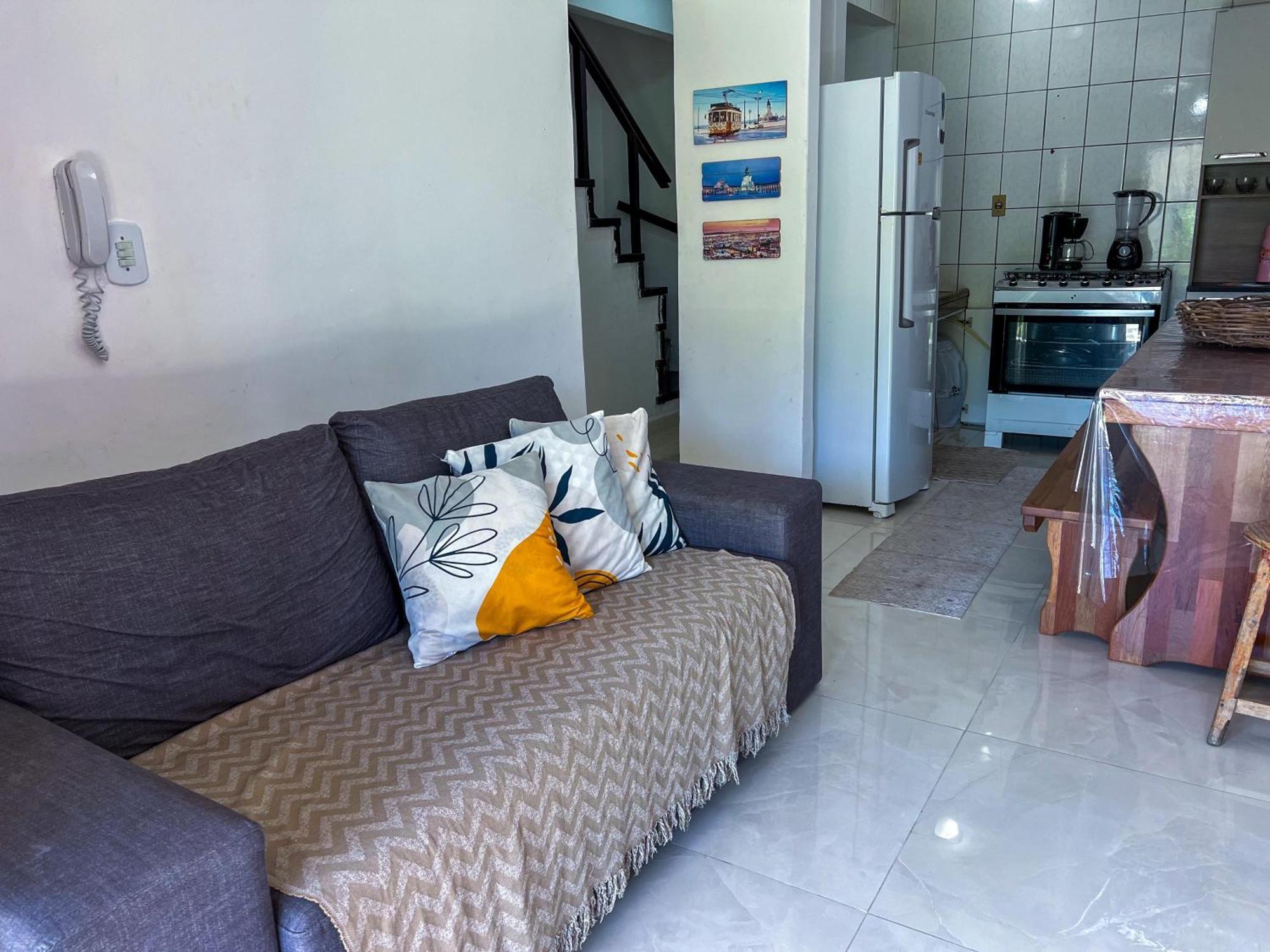 550m Da Praia; 2 Quartos; Wifi 300mbs; Piscina; Churrasqueira; Estacionamento Gratuito 1 Carro