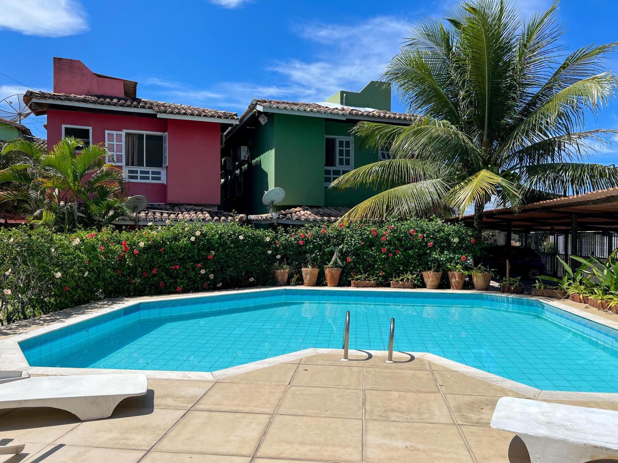 Сasa de vacaciones 550m Da Praia; 2 Quartos; Wifi 300mbs; Piscina; Churrasqueira; Estacionamento Gratuito 1 Carro